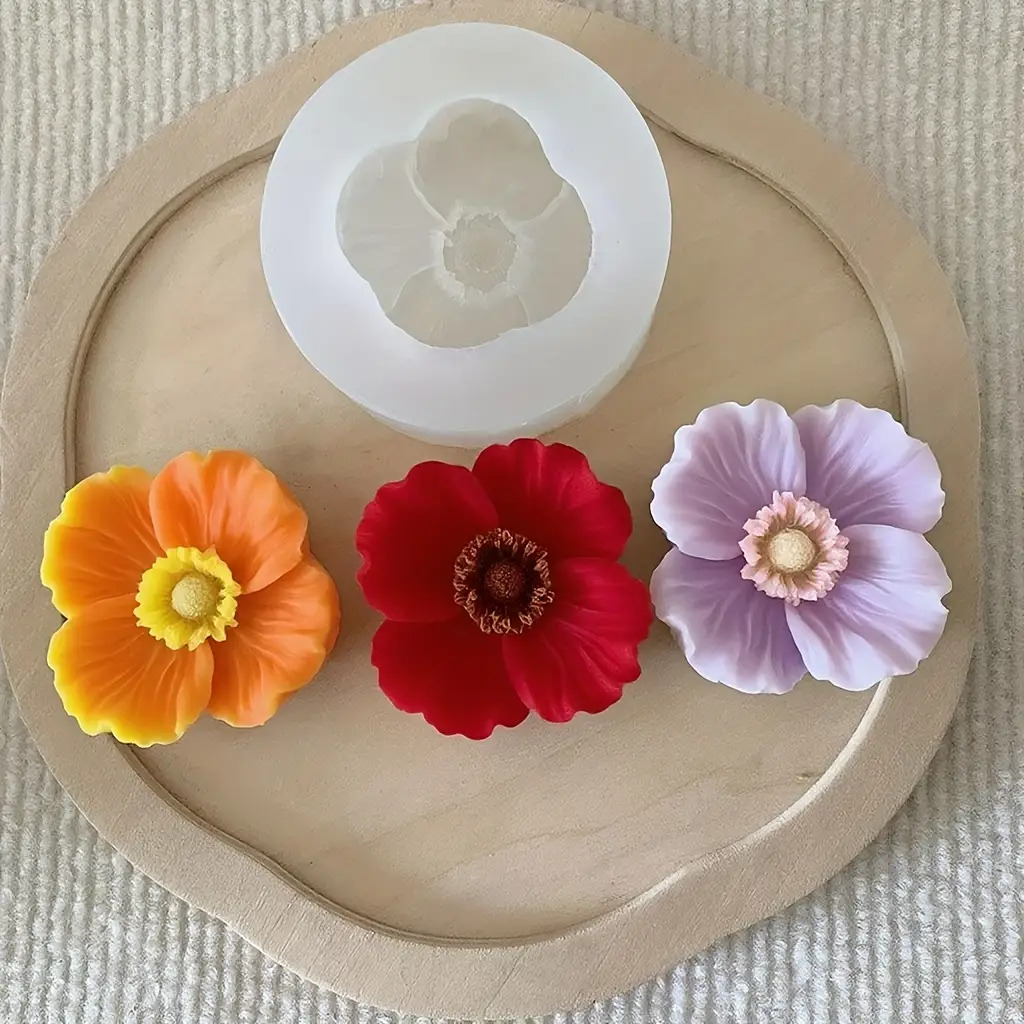 Candle Containers - Molde de silicone para velas em