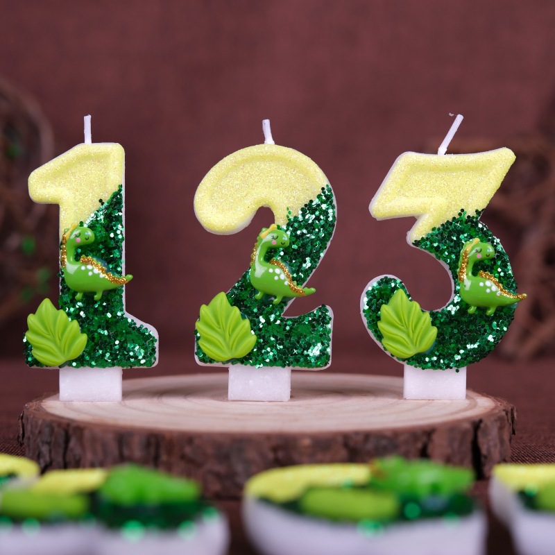 Paraffin Wax - Novas Velas de Aniversário com Números