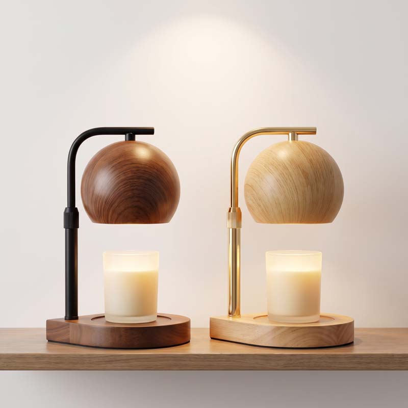 Silk Candle - Lâmpada Aquecedora de Velas Minimalista Nórdica