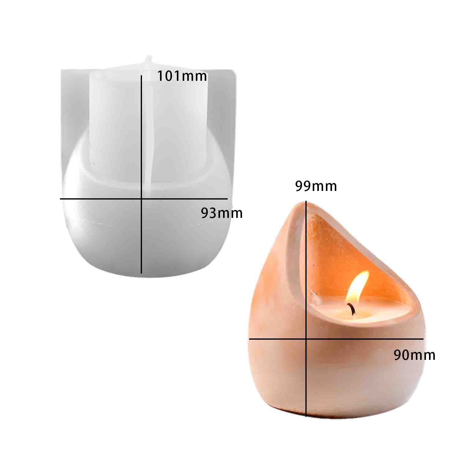 Molde de silicone DIY para res - Candle Containers avaliação e preço