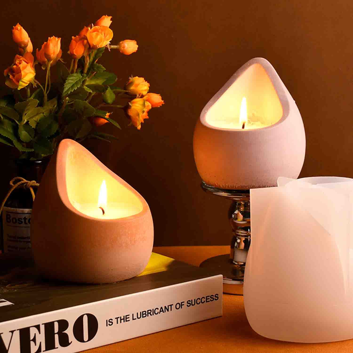 Molde de silicone DIY para res - Candle Containers avaliação e preço