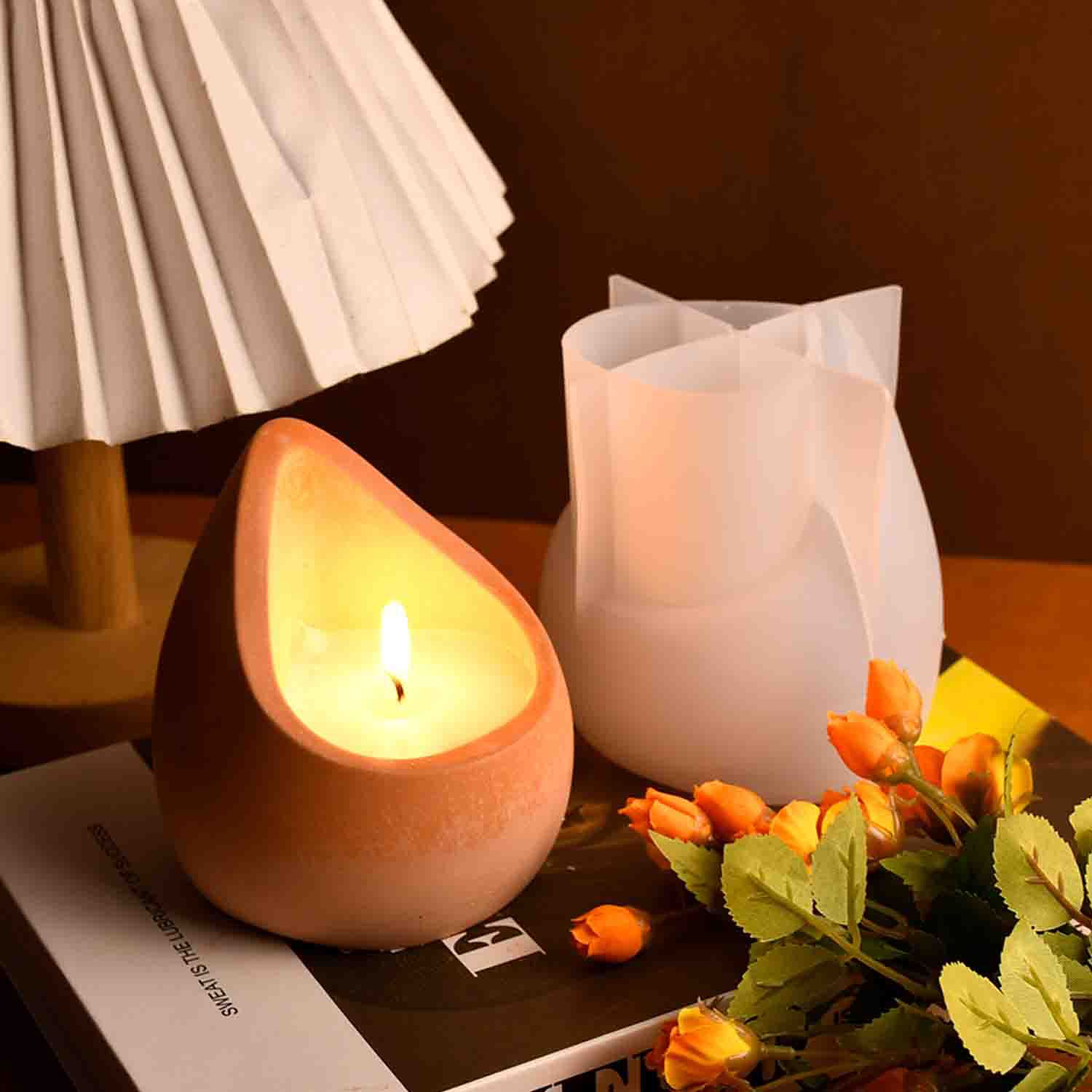Molde de silicone DIY para res - Candle Containers avaliação e preço