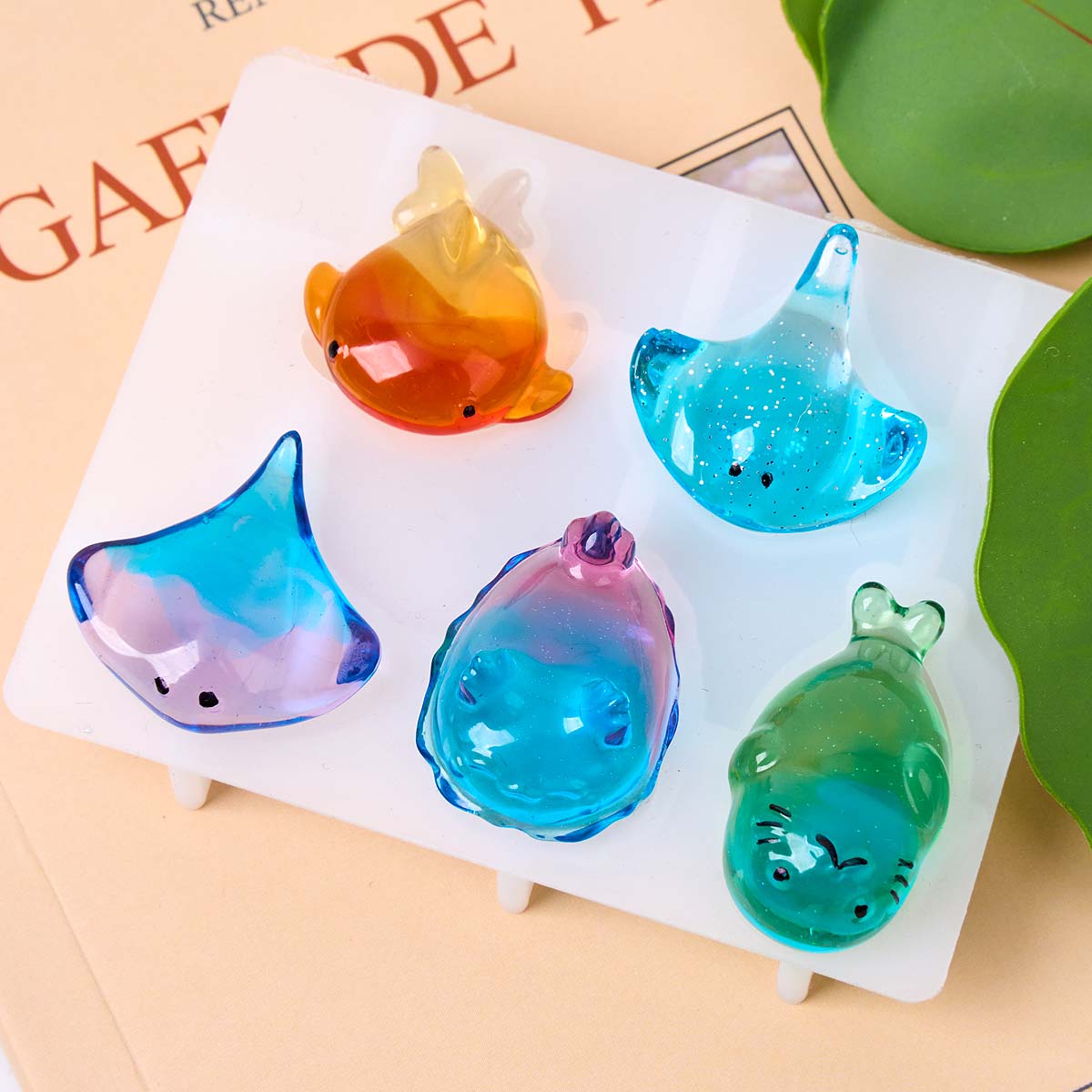 Molde de Silicone 3D de Raia M - Candle Molds avaliação e preço
