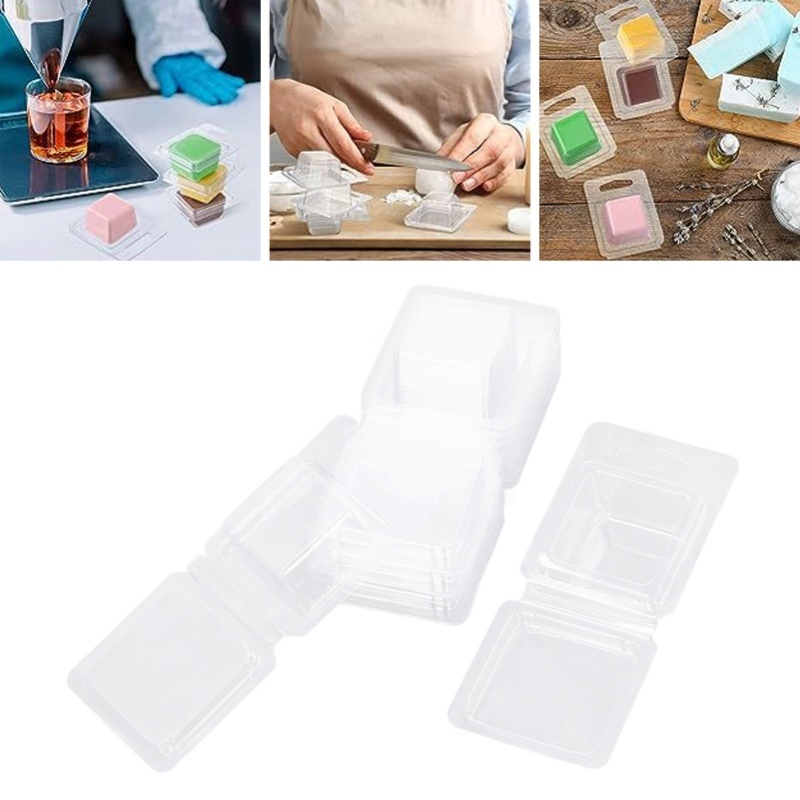 100 pçs moldes de derretimento - Candle Containers avaliação e preço