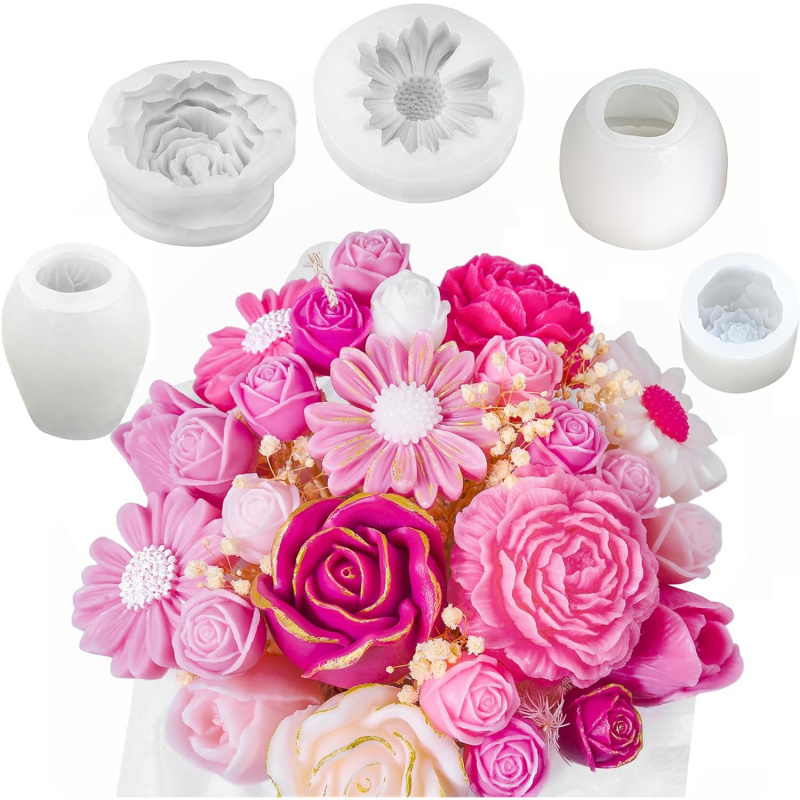 Conjunto de moldes de silicone - Candle Making Kit avaliação e preço