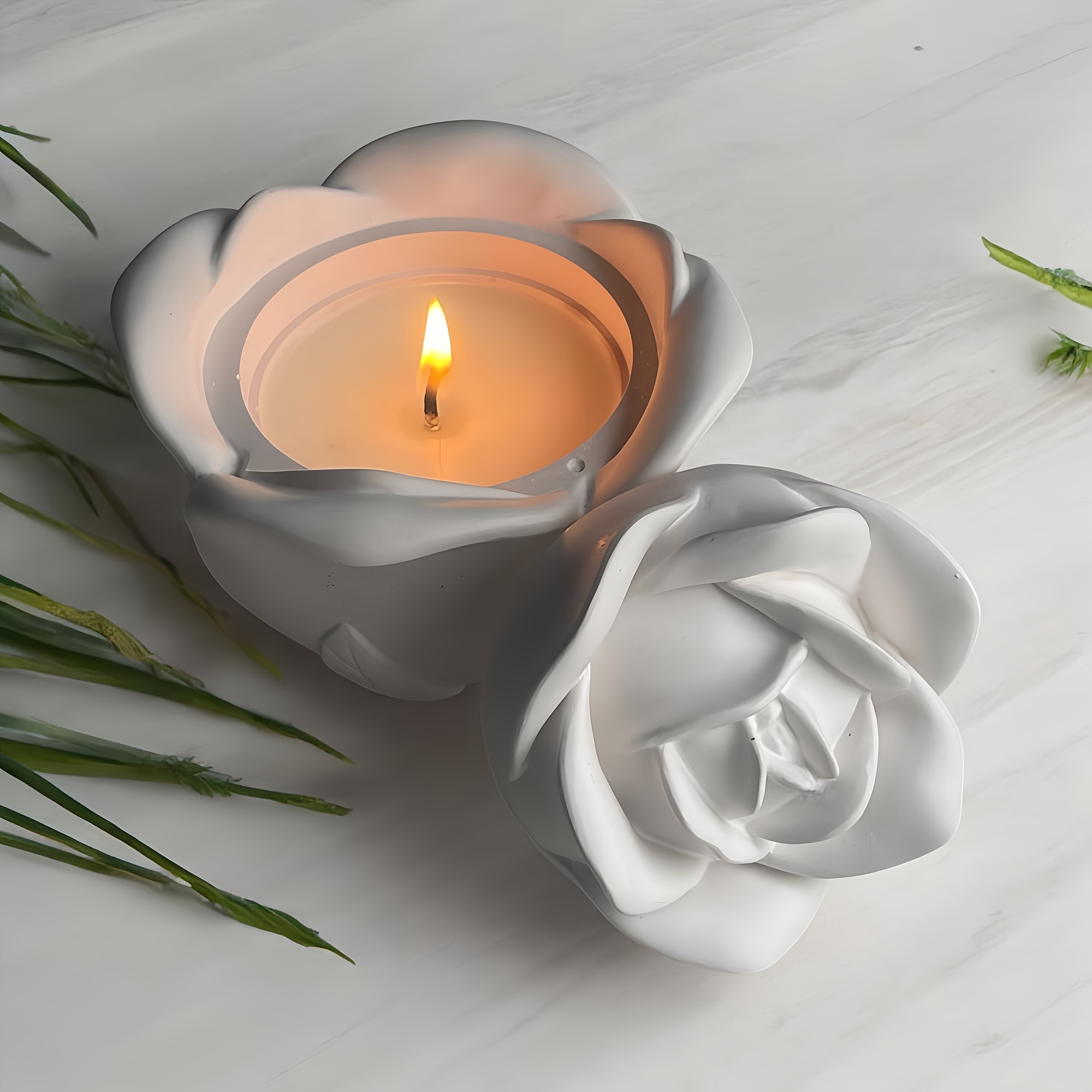 Conjunto de 2 peças de moldes  - Candle Molds avaliação e preço