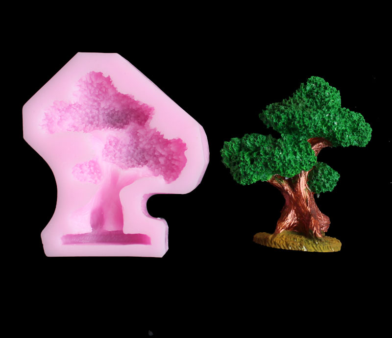 Pinheiro Sílica Gel Mold, DIY  - Candle Molds avaliação e preço