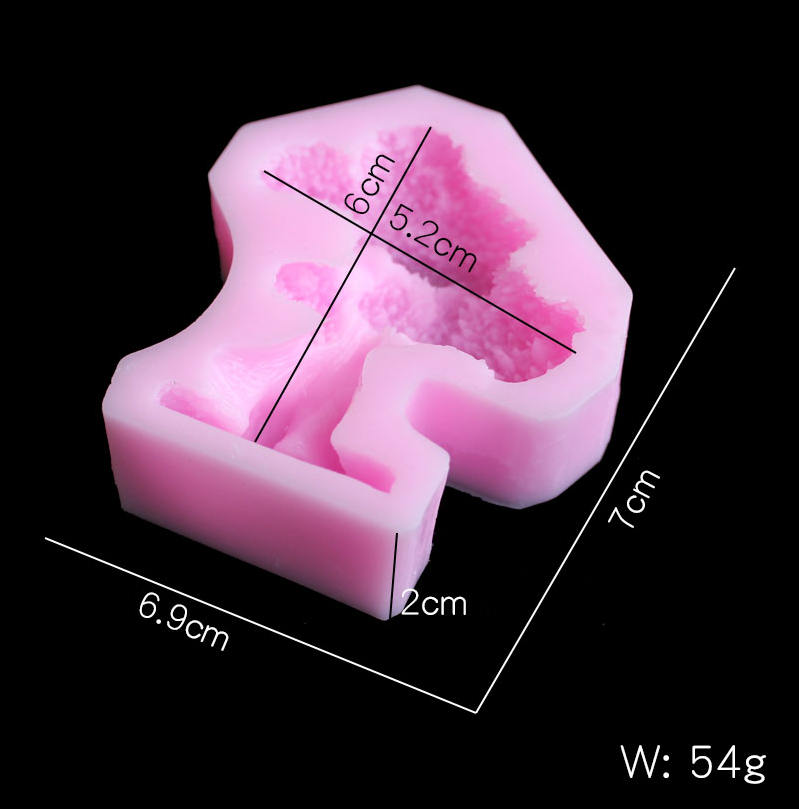 Pinheiro Sílica Gel Mold, DIY  - Candle Molds avaliação e preço
